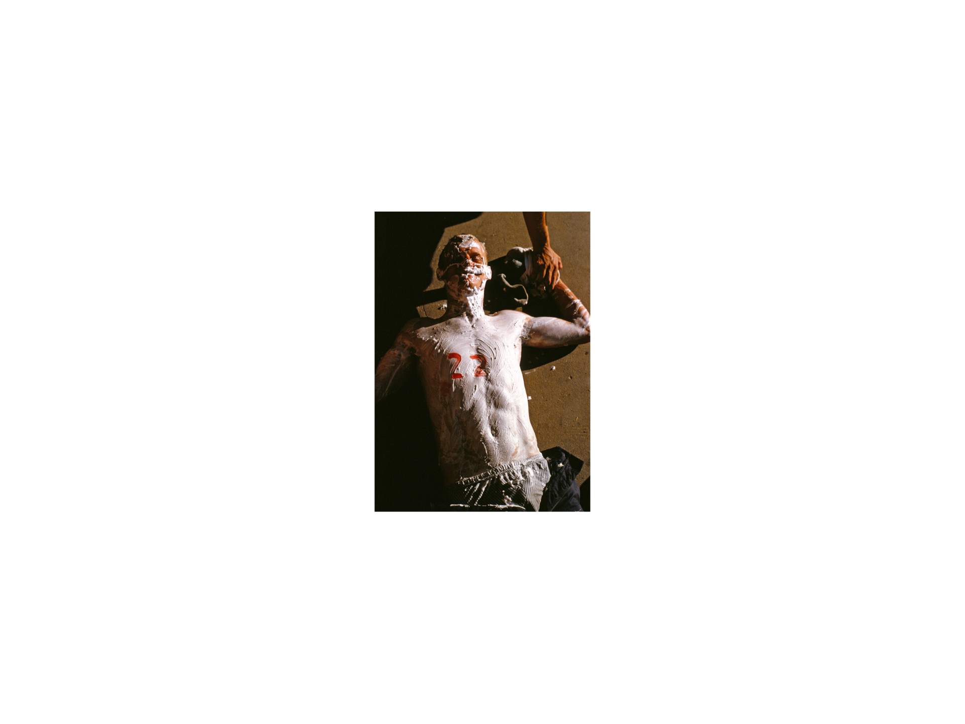 Stephen Symons, Conscript portrait, SAS Saldanha, February 1990, Digital print from slide, 59.8 cm × 79.7 cm (23 ½ in. × 31 in.)